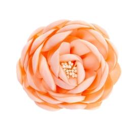 3.25" Open Ranunculus Fabric Flower