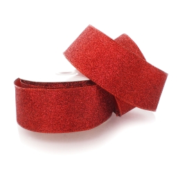 2.5" Wired Glitter Ribbon