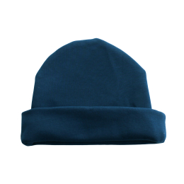 Fold-Up Knit Beanie Hat