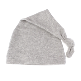 Knotted Tail Cotton Beanie Hat