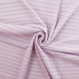 Lavender Brush Stroke Stripes Bullet Fabric