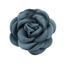 1.75" Singed Edge Rose Fabric Flower