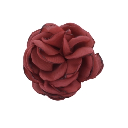 2" Open Rose Fabric Flower