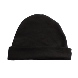 Fold-Up Knit Beanie Hat