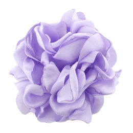 3.25" Open Rose Fabric Flower