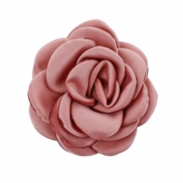 1.75" Singed Edge Rose Fabric Flower