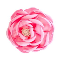 3.25" Open Ranunculus Fabric Flower