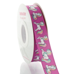 7/8" Unicorn Fantasia Grosgrain Ribbon