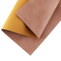 Luster Faux Leather Felt Sheets Dusty Rose