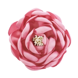 3.25" Open Ranunculus Fabric Flower