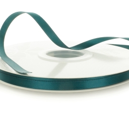 Teal Double Faced Satin Ribbon 347