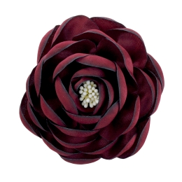 3.25" Open Ranunculus Fabric Flower