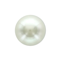 8mm Flatback Half-Pearl Embellishment