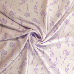 Lavender Bouquets Bullet Fabric
