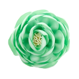 3.25" Open Ranunculus Fabric Flower