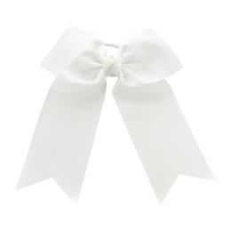 8" Large Cheer Ponytail Hair Bows Pack - 6pc