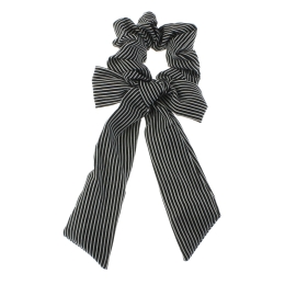 Printed Long Tail Bow Hair Scrunchie 6pcs