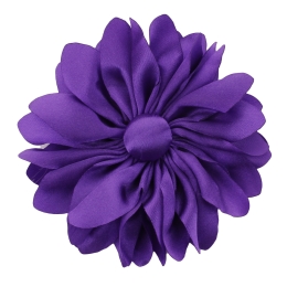 3.5" Satin Petals Hair Flower