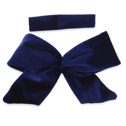 5" Velvet Tied Bow DIY