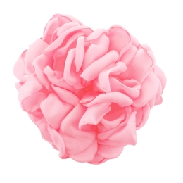 3.25" Open Rose Fabric Flower