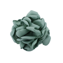 2" Open Rose Fabric Flower