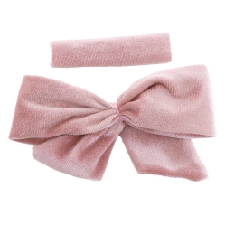 5" Velvet Tied Bow DIY