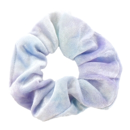 Printed Velvet Hair Scrunchie 12pcs