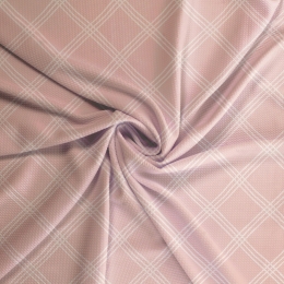 Dusty Rose Crisscross Bullet Fabric