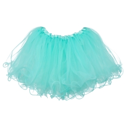 Little Girls Tutu Ruffle Edge 3-Layer (6 mo. - 3T)