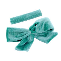 3.5" Small Velvet Tied Bow DIY