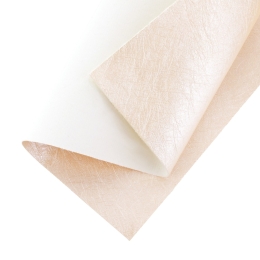 Fiber Texture Faux Leather Felt Sheets Almond