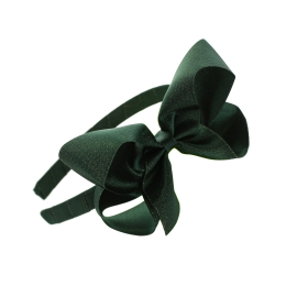 Shimmer Satin Bow Headband Pack - 6pc