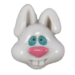 Easter Bunny Flatback Craft Embellishment
