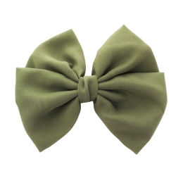 Chiffon Fabric Hair-Bow Pack - 6pc