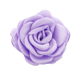 1.75" Singed Edge Rose Fabric Flower