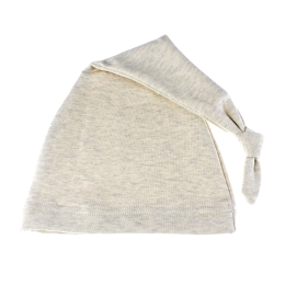 Knotted Tail Cotton Beanie Hat