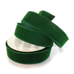 1.5" Wired Suede Velvet Ribbon