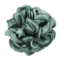 3.25" Open Rose Fabric Flower