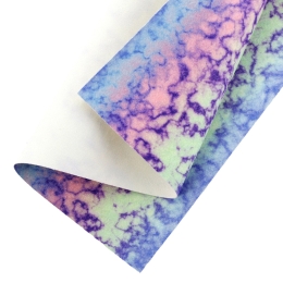 Pink/Blue/Lavender Tie-Dye Glitter Canvas Sheet