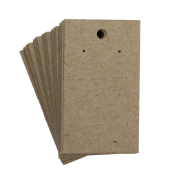 Kraft Brown Earring Display Cards