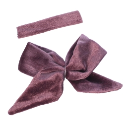 3.5" Small Velvet Tied Bow DIY