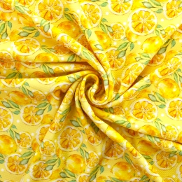 Summer Lemons Bullet Fabric