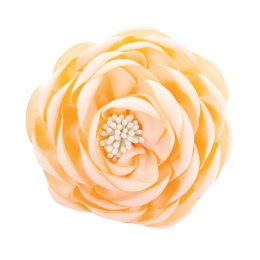 3.25" Open Ranunculus Fabric Flower