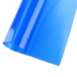 Transparent Jelly Sheets Royal Blue