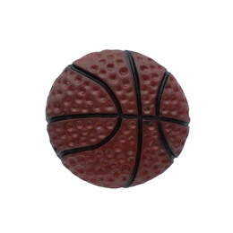 Brown Basketball Flatback Craft Embellishment