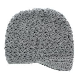 Crochet Newsboy Slouch Beanie Hat