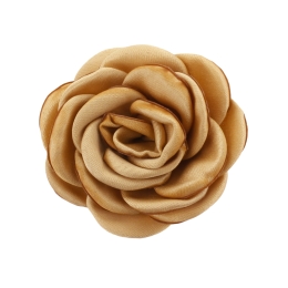 1.75" Singed Edge Rose Fabric Flower