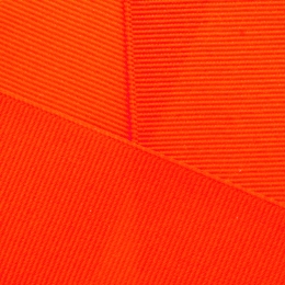Neon Orange Grosgrain Ribbon Offray 2511