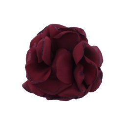 2" Open Rose Fabric Flower