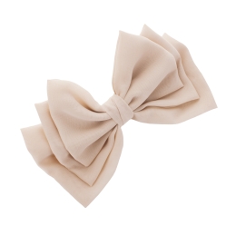 Cascading Chiffon Fabric Hair-Bow Pack - 6pc